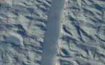 انتشار عکس شکاف مرموز یخچال های طبیعی توسط ناسا