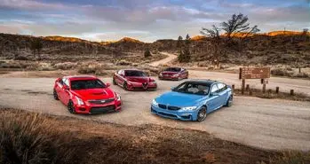 مقایسه آلفارومئو جیولیا در برابر BMW M3 و مرسدس C63 S و کادیلاک ATS-V