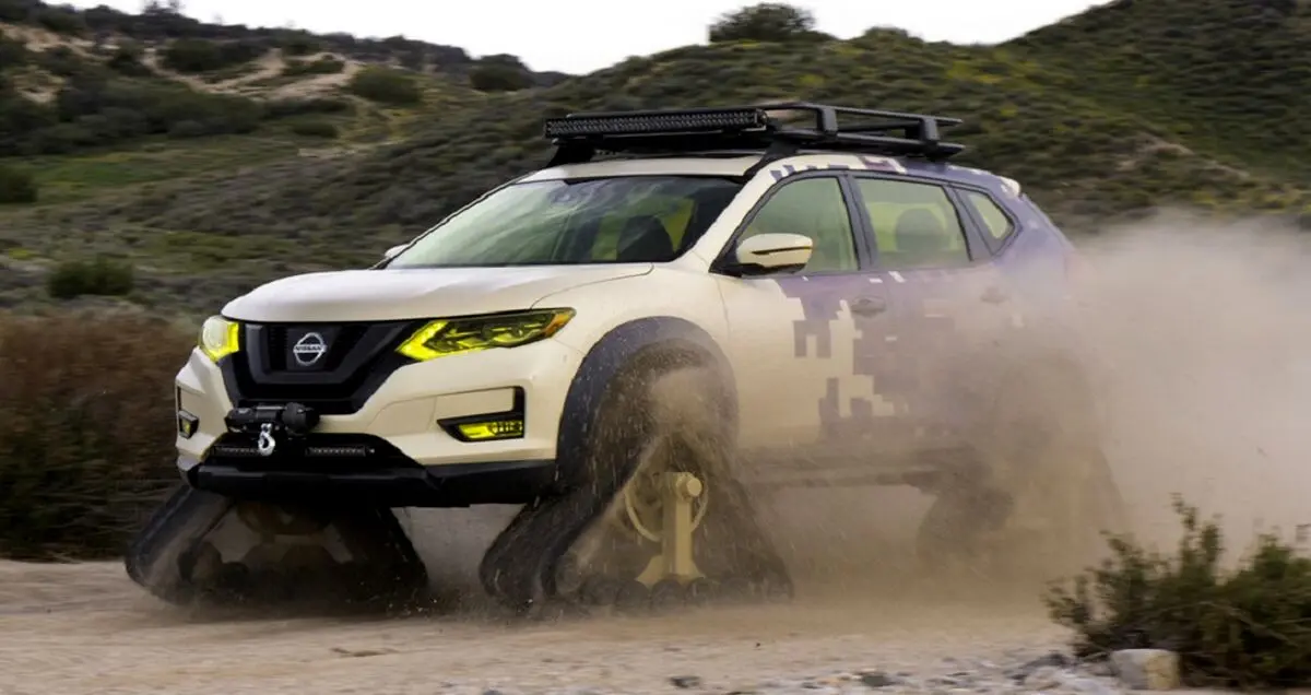 نیسان و معرفی شاسی بلند عجیب Rogue Trail Warrior