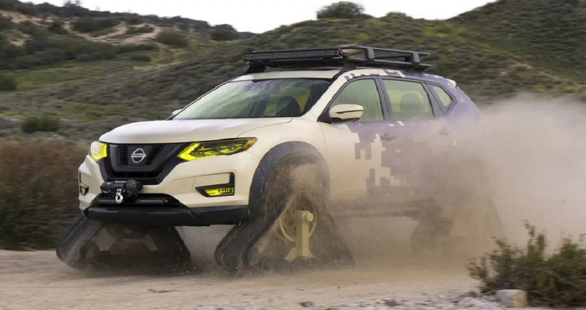 نیسان و معرفی شاسی بلند عجیب Rogue Trail Warrior