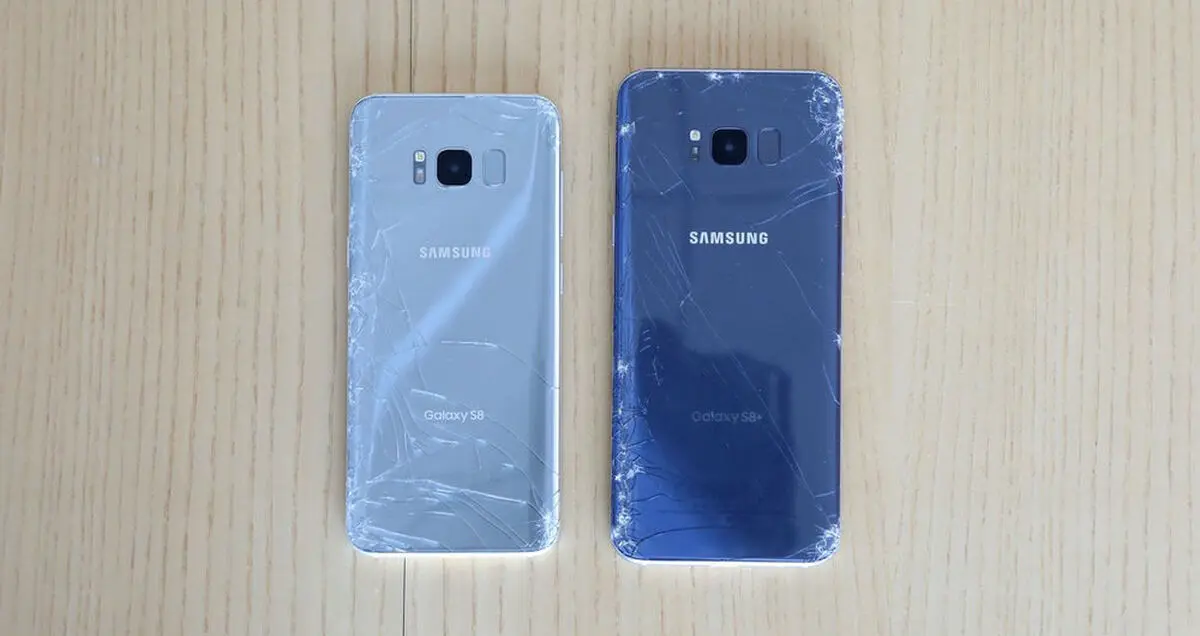 میزان شکنندگی گوشی های گلکسی S8 و +S8 افزایش یافت