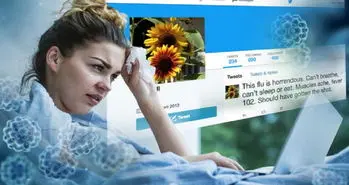 نتایج جالب آنالیز توئیت کاربران در مورد گسترش آنفلوآنزا