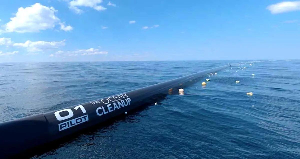 تماشا کنید؛ طرح جدید شرکت Ocean Cleanup برای جمع آوری زباله های اقیانوس آرام