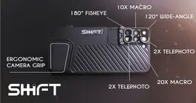 عرضه قاب Shiftcam برای آیفون ۷ پلاس همراه با ۶ لنز