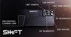 عرضه قاب Shiftcam برای آیفون ۷ پلاس همراه با ۶ لنز