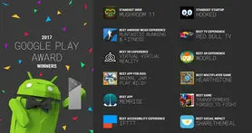 برگزیدگان Google Play Award سال ۲۰۱۷