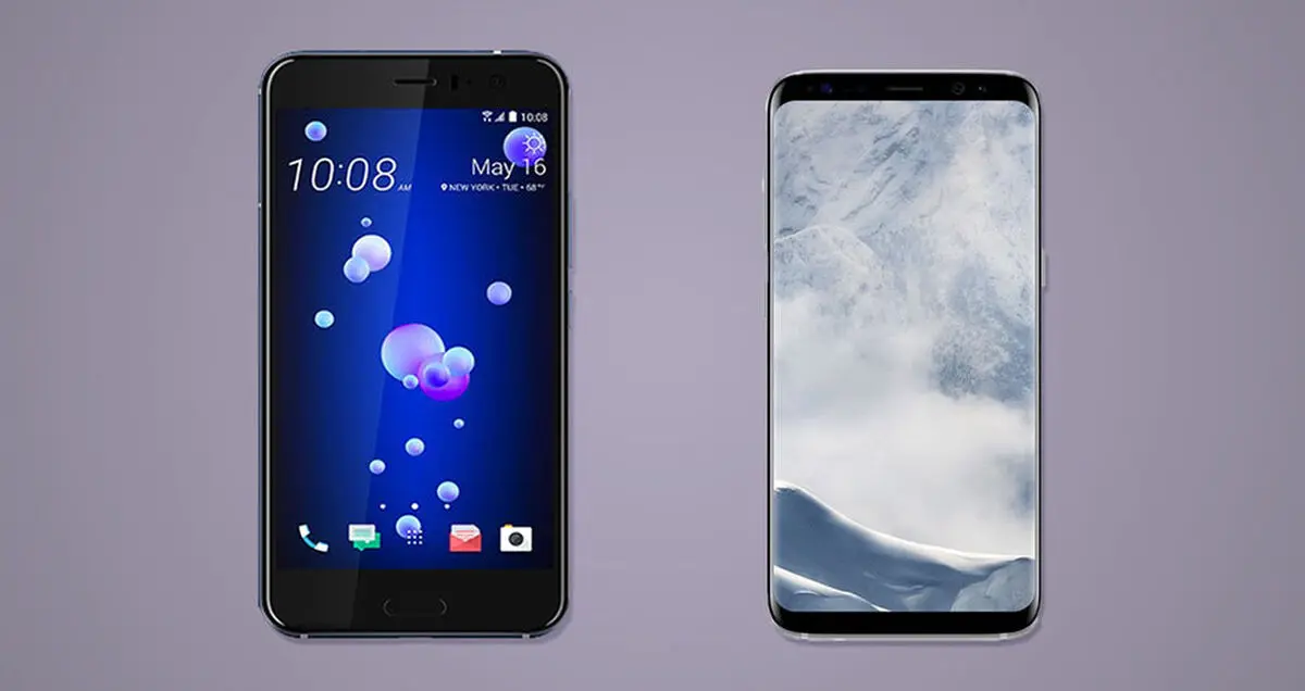 مقایسه تخصصی و تصویری HTC U11 و +Galaxy S8/S8