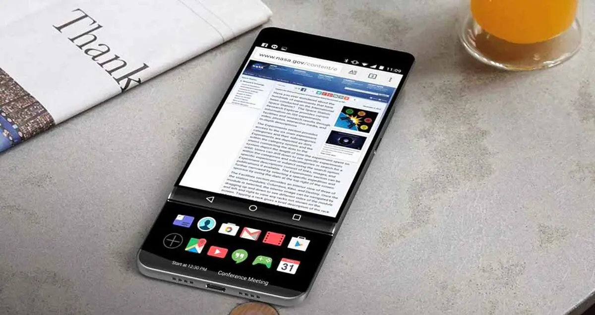 تصاویر لو رفته از گوشی LG V30
