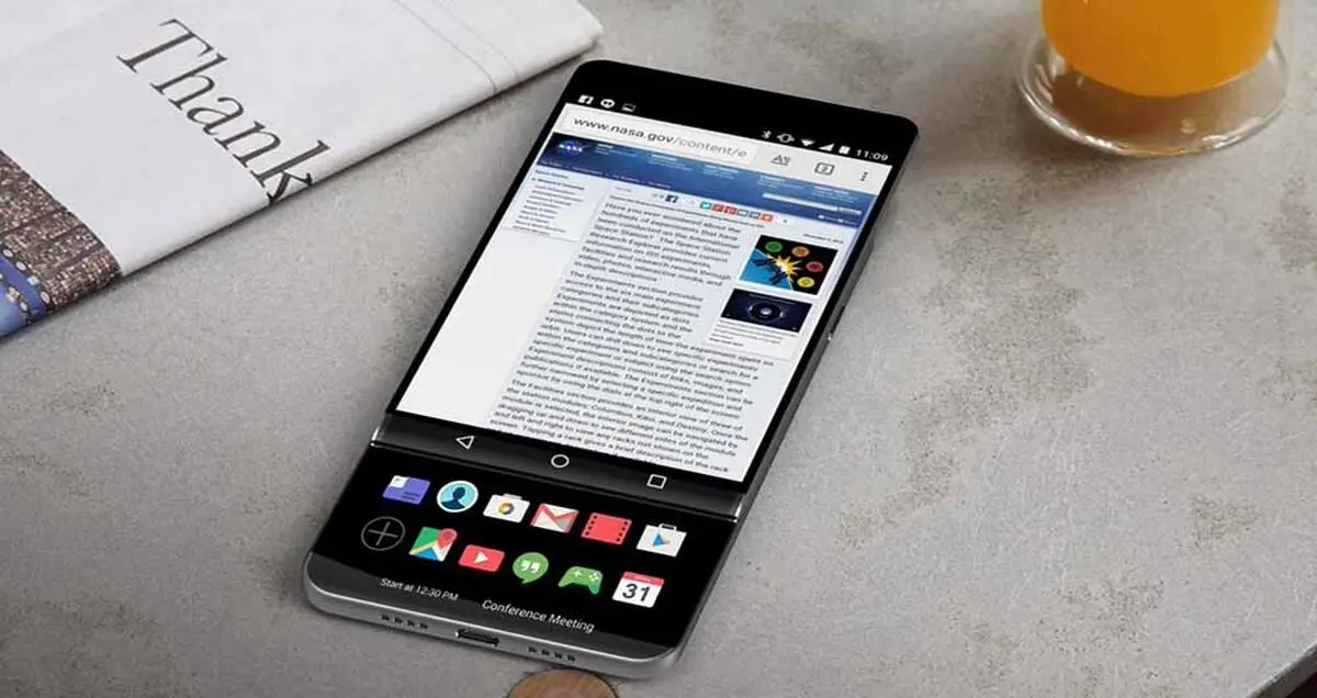 تصاویر لو رفته از گوشی LG V30
