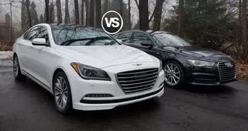 رویارویی آئودی A6 و جنسیس G80