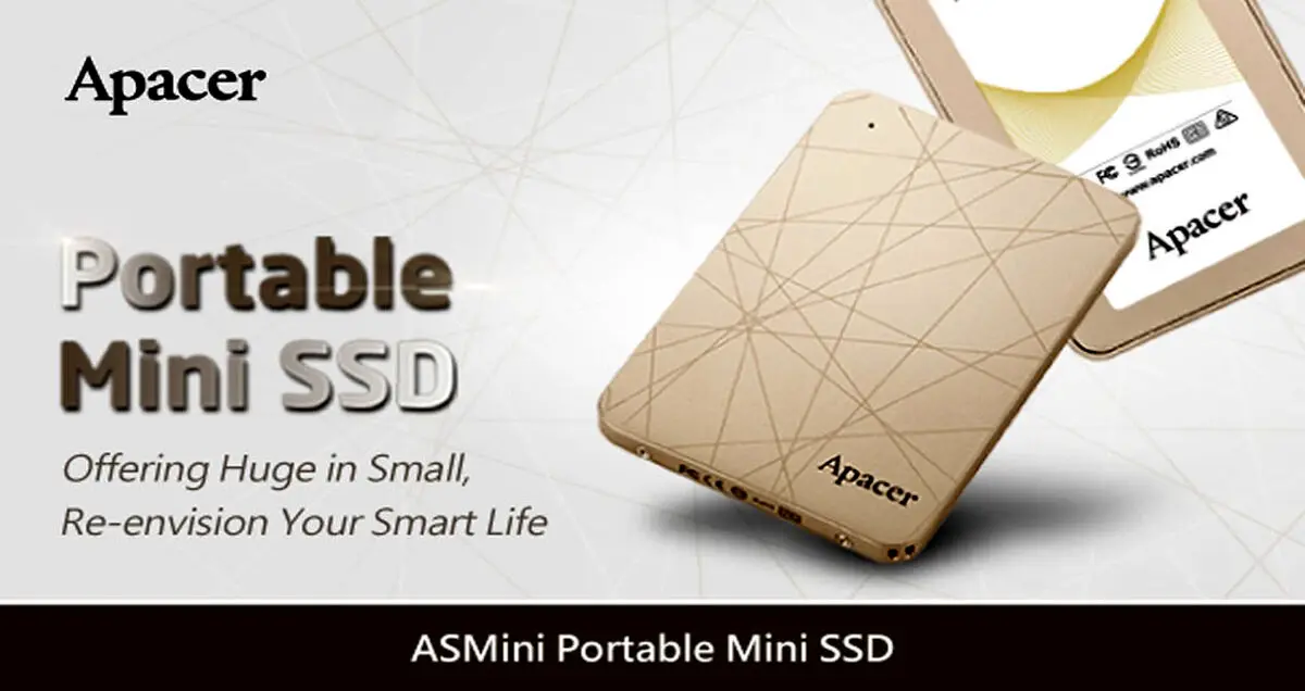 SSD جیبی اپیسر، تجسمی دوباره از زندگی هوشمندانه شما