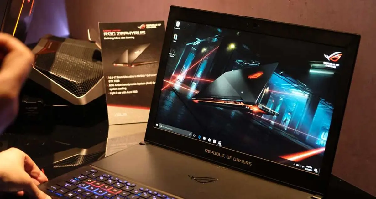 رونمایی ایسوس از لپ تاپ فوق باریک گیمینگ Zephyrus