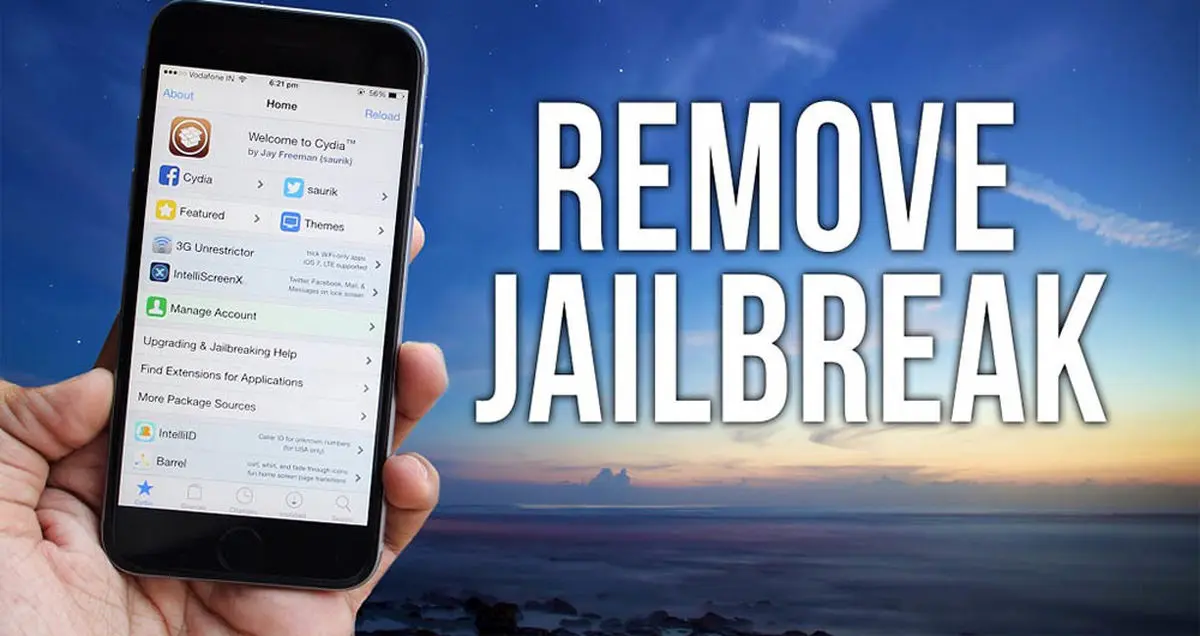 آموزش تصویری برگرداندن آیفون و آیپد به حالت قبل از جیلبریک