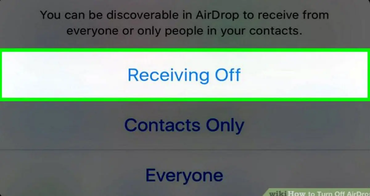 چگونه برنامه Airdrop را به طور کامل از لیست اقدامات iOS حذف کنیم؟