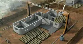 معجزه چاپ سه بعدی؛ ساخت یک خانه کامل در کمتر از ۳ روز