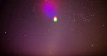 تولید ابرهای رنگی در فضا توسط موشک منحصر به فرد ناسا