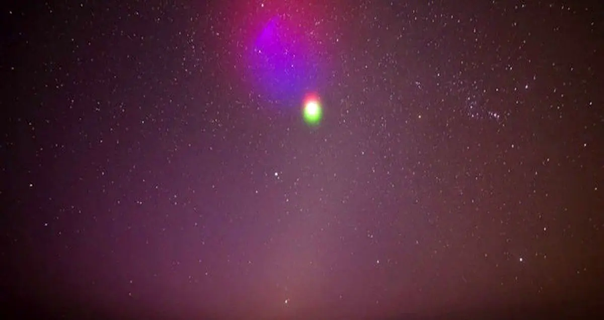 تولید ابرهای رنگی در فضا توسط موشک منحصر به فرد ناسا