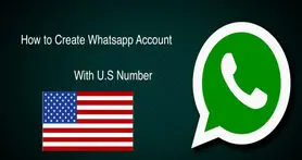 آموزش ساخت اکانت واتساپ با پیش شماره ۱+