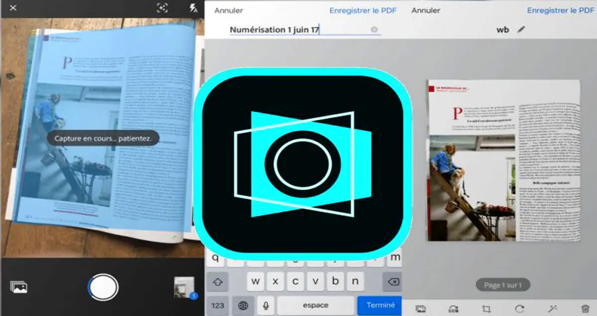 تبدیل اسناد به فایل PDF با اپلیکیشن Abobe Scan