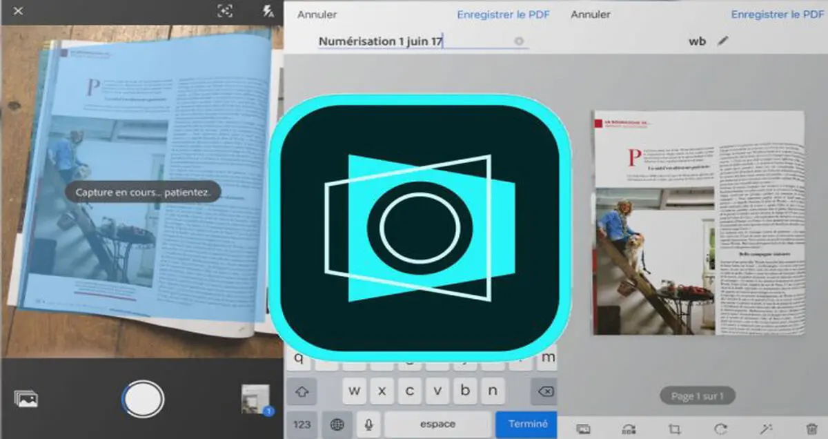 تبدیل اسناد به فایل PDF با اپلیکیشن Abobe Scan
