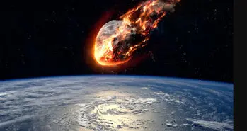 عبور شهاب سنگ غول پیکر از کنار زمین