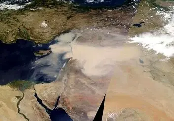 نگاهی به ریزگردها و تاثیر آن در تغییرات اقلیمی