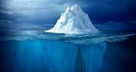 شکستن یکی از بزرگ‌ترین کوه‌های یخ در قطب جنوب