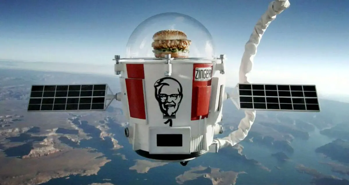 پایان زودهنگام ماموریت KFC در فضا