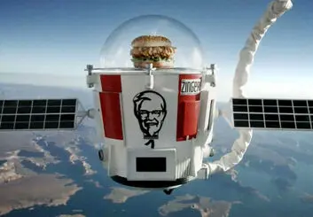 پایان زودهنگام ماموریت KFC در فضا