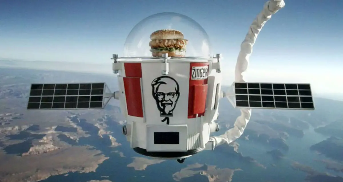 پایان زودهنگام ماموریت KFC در فضا