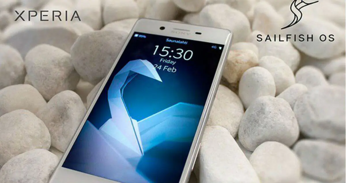 اجرای سیستم عامل Sailfish OS در Sony Xperia X