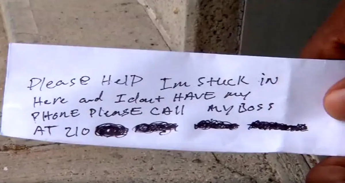 فناوری جدید دستگاه ATM و مردی که در این دستگاه گیر کرده بود!