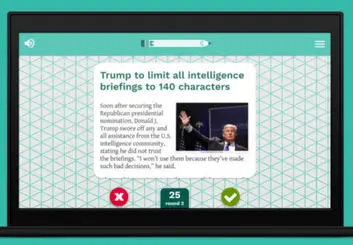 بازی کنید: تشخیص خبرهای دروغ از راست