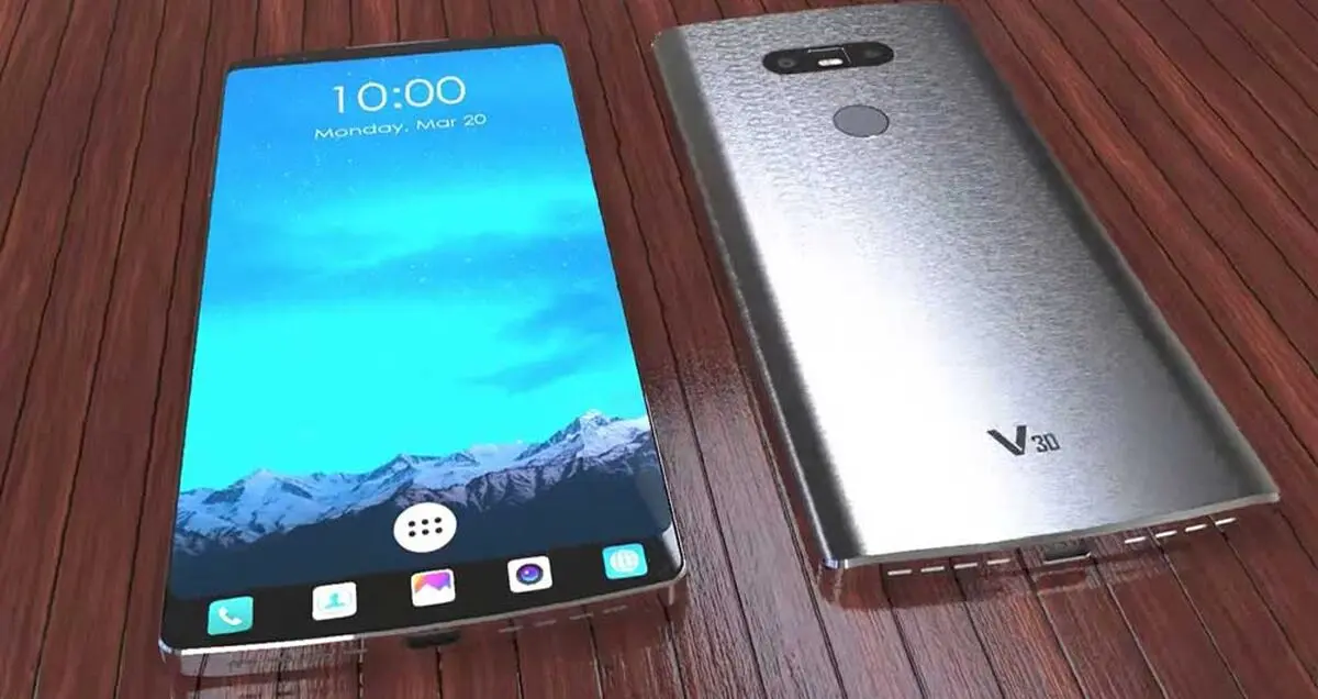 ال‌جی V30 مجهز به صفحه‌نمایش OLED است