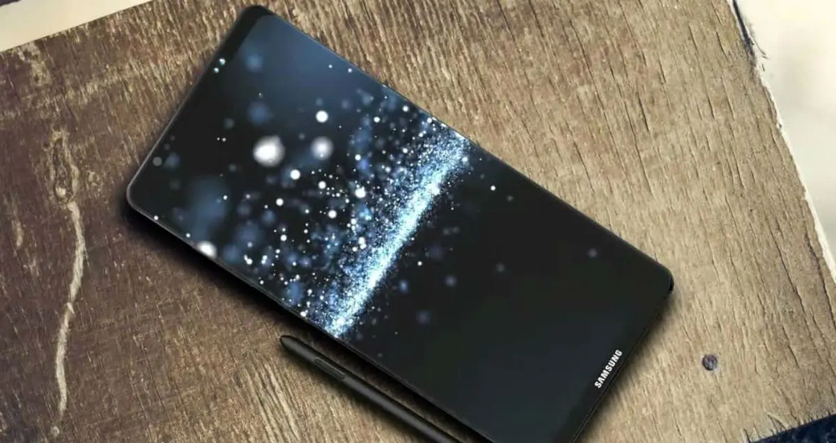 سامسونگ موفق به تعبیه حسگر اثر انگشت در صفحه نمایش Note9 شده است