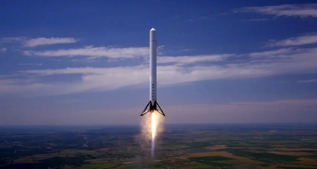 فرود ششمین موشک Falcon 9 روی سکوی زمینی
