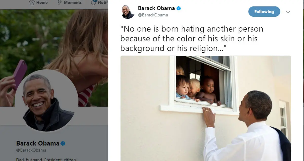 توئیت باراک اوباما رکورد لایک در توئیتر را شکاند!