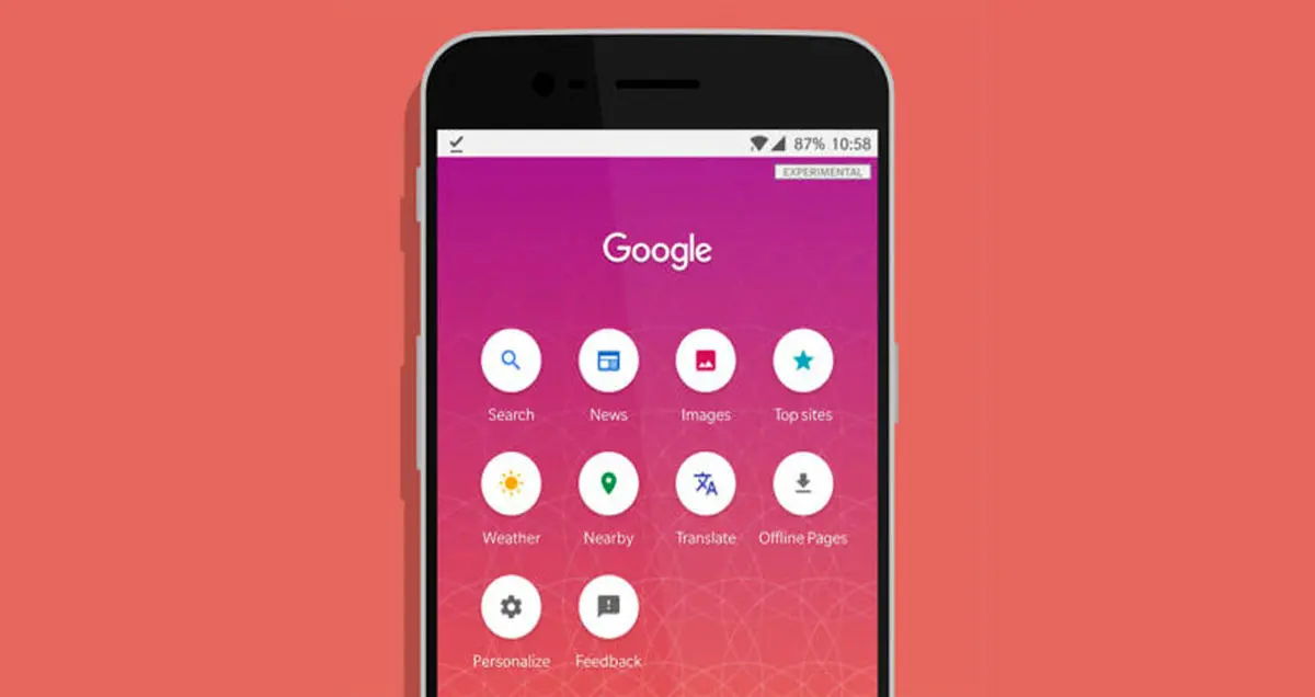 گوگل اپلیکیشنی برای جستجوی سریع ارائه می‌کند!