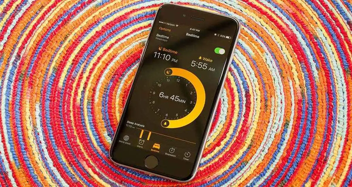 با اپلیکیشن Apple bedtime مثل یک نوزاد بخوابید!