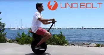 تک چرخ الکتریکی Uno Bolt با هر بار شارژ ۴۵ کیلومتر می‌پیماید!