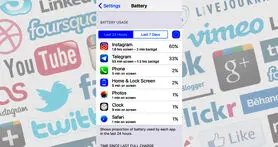 یک امکان مخفی در iOS زمان استفاده از اپلیکیشن ها را نمایش می‌دهد!