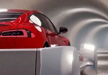 اولین ماشین الکتریکی تسلا در تونل سرعت قرار گرفت!