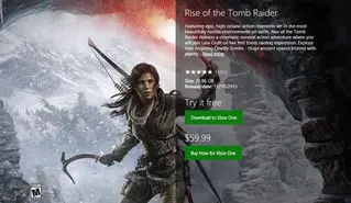 نسخه دمو Rise of the Tomb Raider هم اکنون برای Xbox One دسترس می باشد