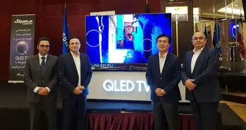 سامسونگ از تلویزیون های QLED در ایران رونمایی کرد