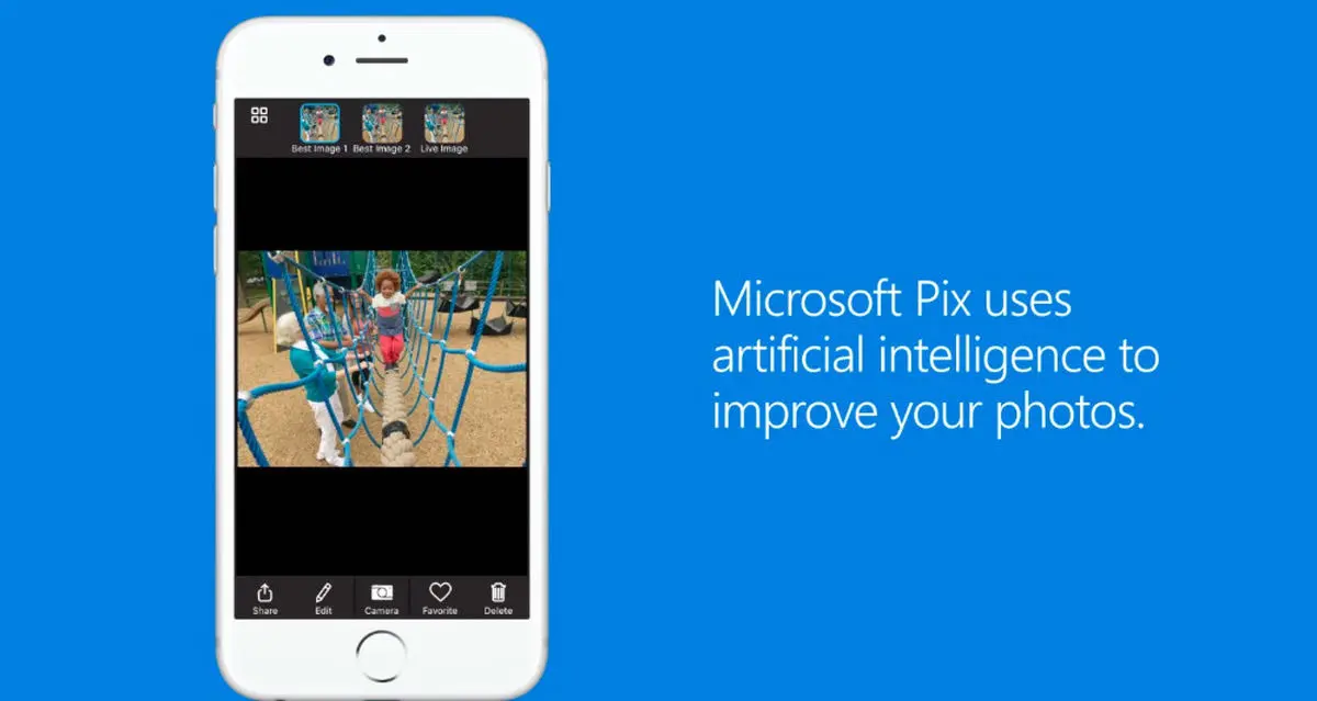 هوش مصنوعی وارد برنامه عکاسی Microsoft Pix شد