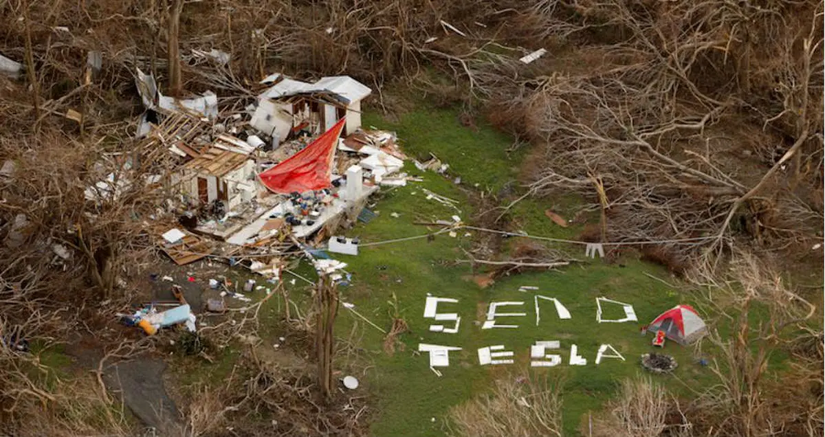 تسلا به کمک طوفان‌زدگان پورتوریکو می‌آید