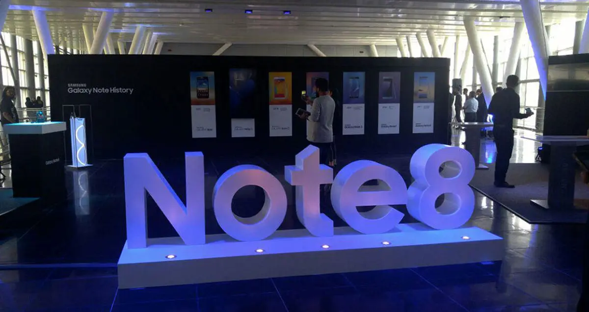 سامسونگ گلکسی نوت ۸ به صورت رسمی در ایران معرفی شد