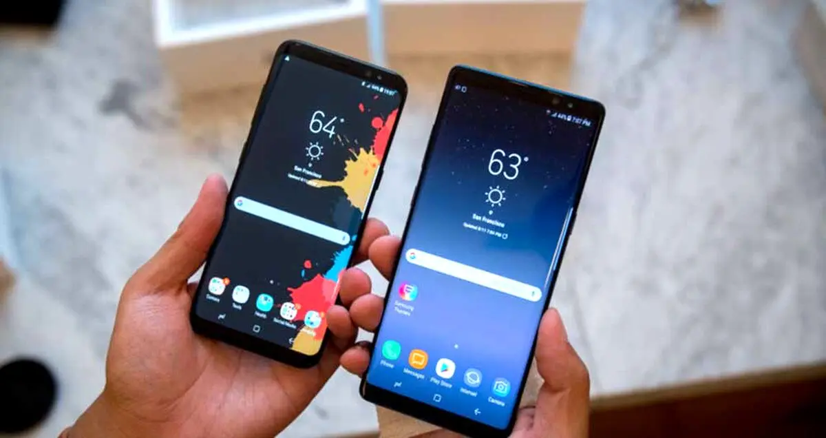 گلکسی Note 8 عملکرد بهتری نسبت به Galaxy S8 دارد