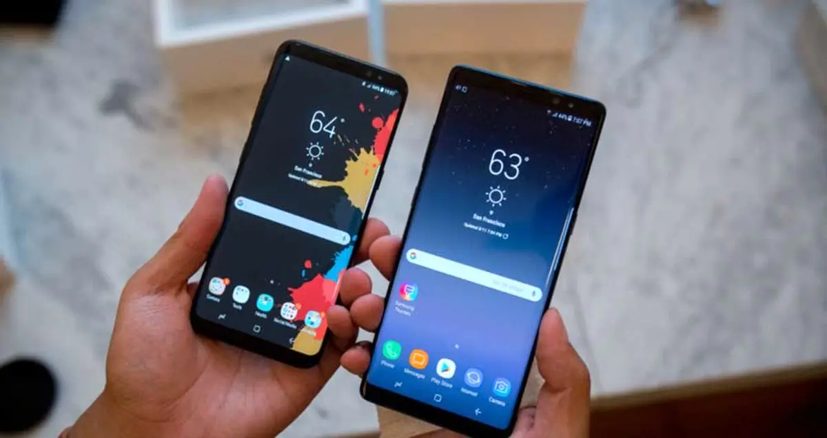 گلکسی Note 8 عملکرد بهتری نسبت به Galaxy S8 دارد