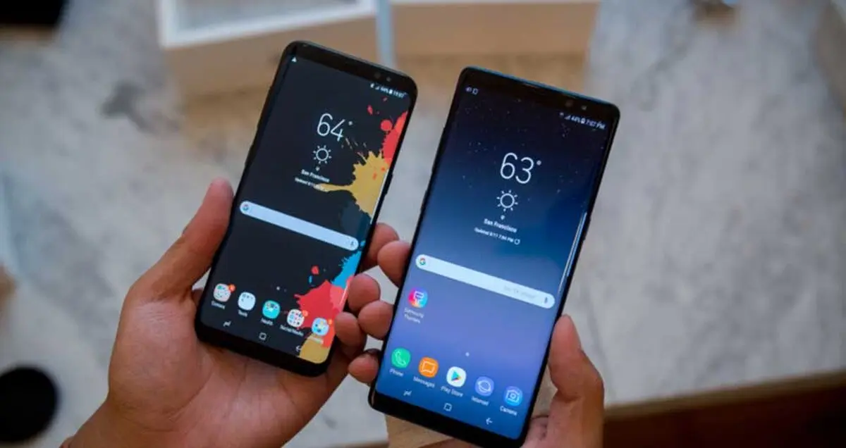 گلکسی Note 8 عملکرد بهتری نسبت به Galaxy S8 دارد